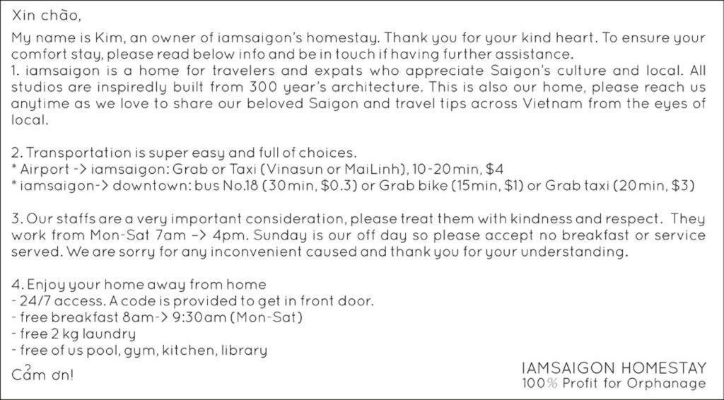 Iam Saigon Homestay Πόλη Χο Τσι Μινχ Εξωτερικό φωτογραφία